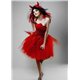 Costum de Carnaval pentru adulți Înger roșu 2246