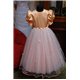 Платье для девочек Фонарик персикового цвета 3530
