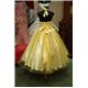 Детское нарядное платье Хризантема желтая 3855