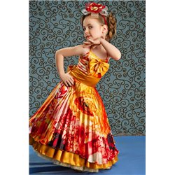 Детское платье Осень-плисе на девочку 5-6 лет 4427, 2843