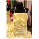 Детское нарядное платье Стефани лимонное 4467