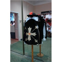 Взрослый карнавальный костюм Мушкетер из черного бархата 0166, 0164, 0160, 0159, 0158