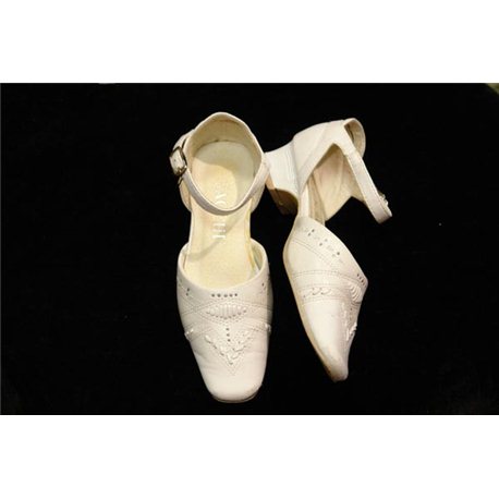Обувь детская нарядная для девочек белая р.28 1913