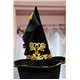 Карнавальная шляпа -колпак для Ведьмы с золотом 2462