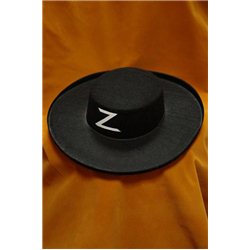 Карнавальная шляпа " Зорро" 4055
