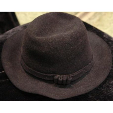 Национальная шляпа "Пэкалэ" темно-коричневая 0363