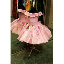 Платье для девочки Весна, Лето розовое 0437
