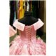 Rochiță pentru fetițe roz Primăvara, Vara 0437