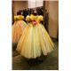 карнавальное платье для девочки Хризантема, Осень золотая с композицией 5-6 0609