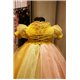 карнавальное платье для девочки Хризантема, Осень золотая с композицией 5-6 0609