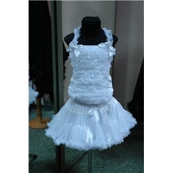 Pettiskirt (fustiţă vaporoasă şi bluză albă) 4780