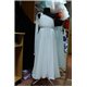 Платье для девочек "Афина" белое 0636