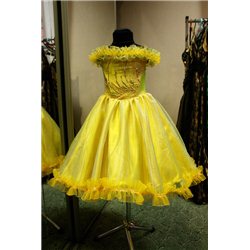 Платье для девочки "Aven" жёлтое 3-5 лет 0181