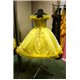 Rochiță elegantă galbena pentru fetițe 3-5 0181