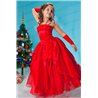 Изумительное красное платье 1165