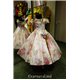 Детское нарядное платье Весна розовая трапеция 5-6 1014