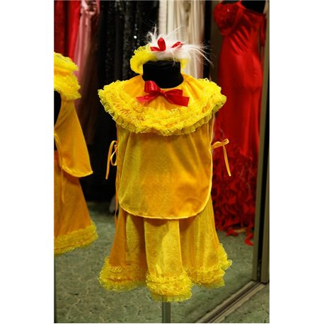 Costum de carnaval pentru copii Puişor fetiţă 6010