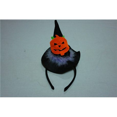 Карнавальные принадлежности Обруч шляпка "Тыква" на Хэллоуин 0953