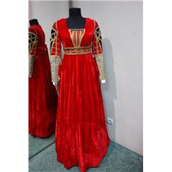 Взрослый карнавальный костюм Джульетта, Дама красное р.40-44 4125