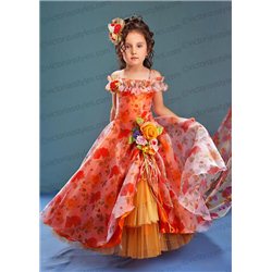 Нарядное платье для девочки, Осень , Весна 4432