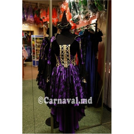 Costuma de carnaval pentru maturi Vrajitoare 1738