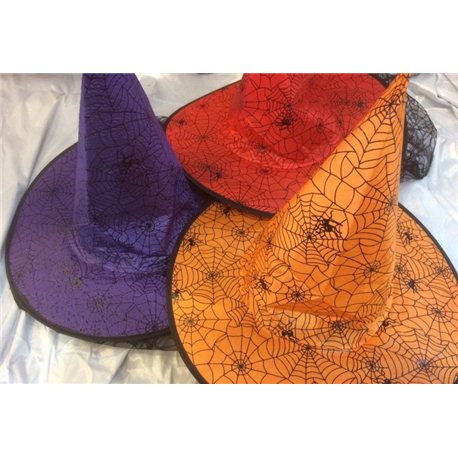 Шляпа ведьмы разных цветов10921