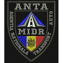 Ecuson broderie cu logoul ANTA 76mm X 95mm
