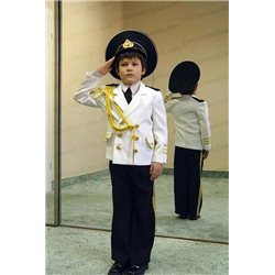 Costum de Carnaval pentru copii Admiral, Căpitan 0028