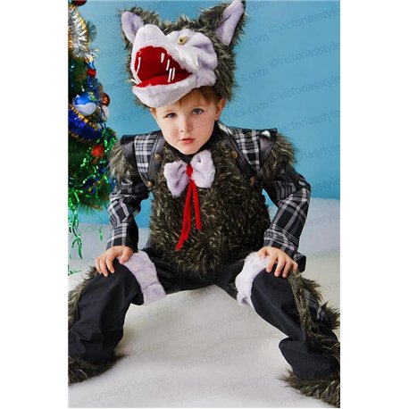 Детский карнавальный костюм Волк 0080