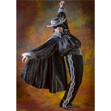 Карнавальный костюм «Зорро», текстиль, размер 32, рост 122 см
