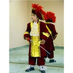 Детский маскарадный костюм Король Людовик XIV 0021