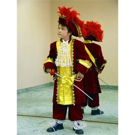 Costum de Carnaval pentru copii Ludovic al XIV-lea 0021