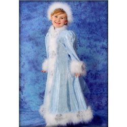 Детский карнавальный и маскарадный костюм Снегурочка 0183