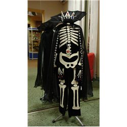 Карнавальный, маскарадный костюм Кащей Бессмертный, Скелет 4509, 0234