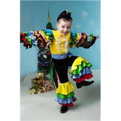 Карнавальный, маскарадный костюм Мексиканец, Попугай 4489